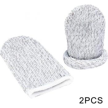 2Pcs Anti-Slip Gaming Finger Sleeves