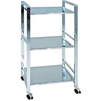 Haku Badrollwagen 42 × 32 × 83 cm (45237) – Chrom