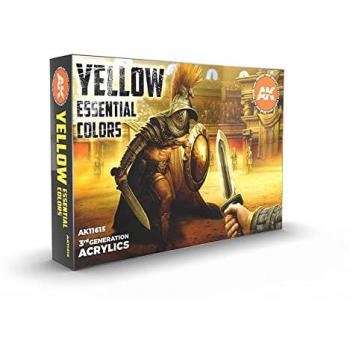 AK Interactive Set di Vernici Gialle