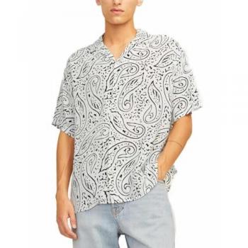 Camiseta Jack & Jones Jeff blanca de manga corta
