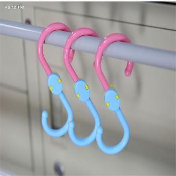 Vanzlife Multi-Function Swivel S-Hook Set of 3 Portable Plastic Hooks