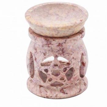 Brown Soapstone Oil Burner