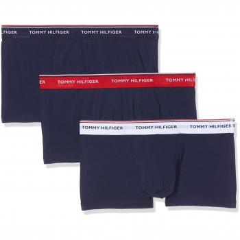 Tommy Hilfiger Pack de 3 Boxers LR Trunk, color marino