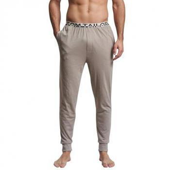 TOM TAILOR Schlafhose Brügge, Loungehose lang, Webgummibund, seitliche Taschen