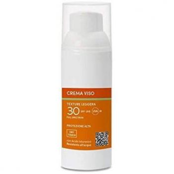 Protezione Sole Crema Viso Texture Leggera con SPF30 da Farmaci Preparatori Sol