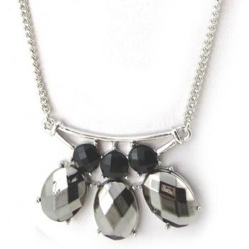 Gray Whisper by Lily: Sissi Necklace (N1116)