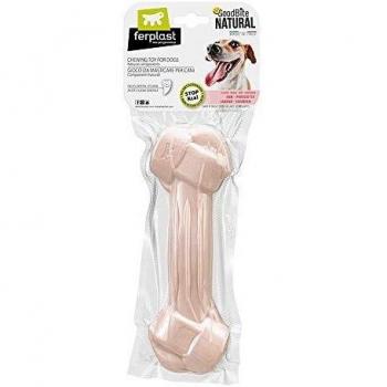 Ferplast 88100024 Goodbite XL Gioco Osso per l'Igiene Orale, Gusto Prosciutto, Cane Grande 20-35 kg, Naturale, 1 Pezzo da 250 g
