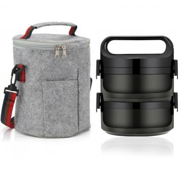 2-3 Layer Stainless Steel Lunch Container for Kids