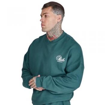Graphic Men's Sweater in Green – Size M