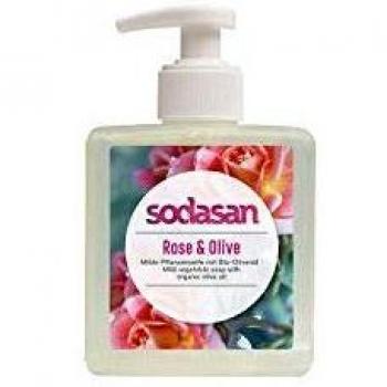 Sodasan Rose-Olive Seife flüssig