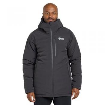 North Ridge Men's Domain Insulated Waterproof Parka Jacket with Adjustable Hood and 4 Zipped Pockets