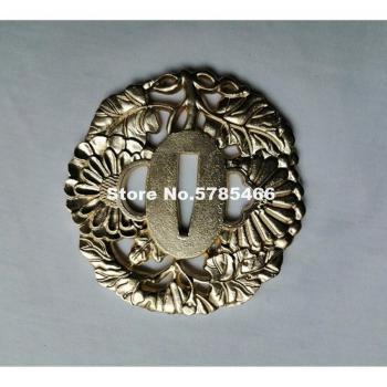 Guardia Tsuba Decorativa para Tanto Samurai