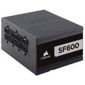 Corsair SF600 Platinum 600W SFX PSU – Fully Modular, Black Edition