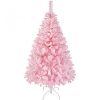 PinePro 124 cm – Albero di Natale Realistico, Supporto Pieghevole in Acciaio
