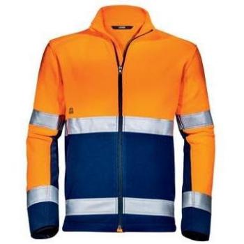 UVEX Fleecejacke – Hoch-Reflex Orange