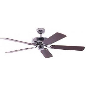 Ventilateur de plafond Pepeo Potkuri en acier 132 cm