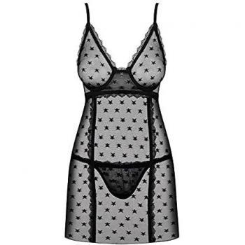 Cosmic Charm Sheer Babydoll