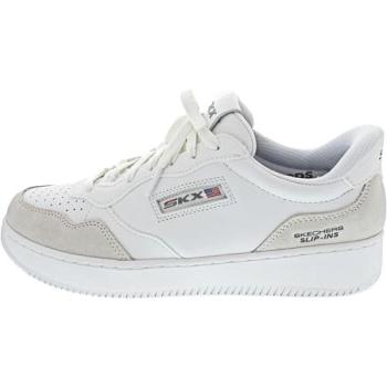 Skechers Slip‑ins Sport Court 2.0 Konor – Homme – Blanc – Taille 47,5 – Wide M