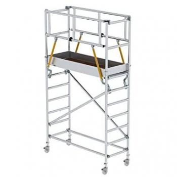 MUNK 166230 Échafaudage roulant aluminium H 2,10 m