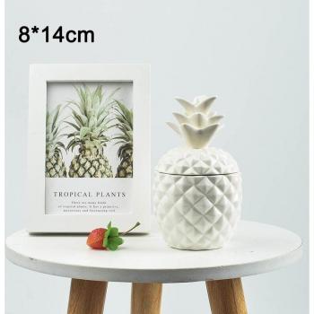 Pineapple Serenity Candle & Desktop Storage Box