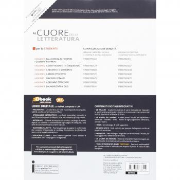 Cuore della letteratura. Quaderno-Divina commedia. Per le Scuole superiori. Con e-book. Con espansione online