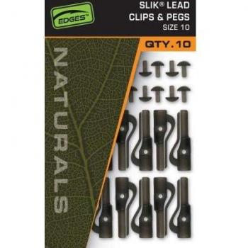 Fox Naturals Maat 10 Slik Clip met Pegs