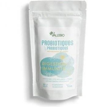 Valebio 30 Gélules Probiotiques et Prébiotiques