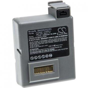 Fuente de energía recargable 6800 mAh para impresora Zebra P4T, RP4 y RP4T – Li‑Ion