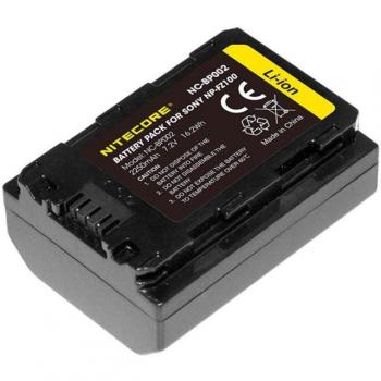 Batterie Nitecore BP002 2250 mAh, 72 V – compatible Sony NP‑FZ100