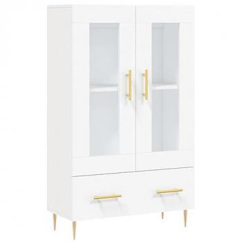 Jinlefu Highboard Weiß 69,5x31x115 cm Holzwerkstoff vidaXL