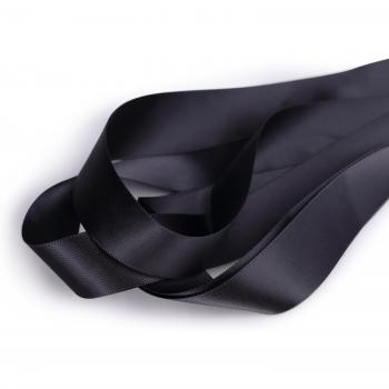 White Satin Ribbon (25mm x 2.50 yards) for DIY Wedding Sash