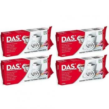 DAS Air Hardening Modeling Clay, 2.2 Pound Block, White