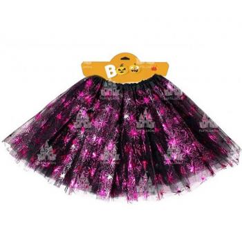 Tutú de Arañas Fucsia 40 cm para mujer
