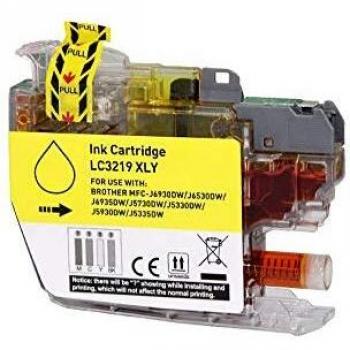 Tinteiro Compatível Quality BROTHER LC3219XL V4 Amarelo