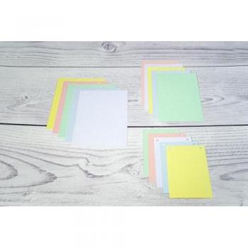 Schede 125 mm x 200 mm con Pellicola – Set 12×100, Colore Misto