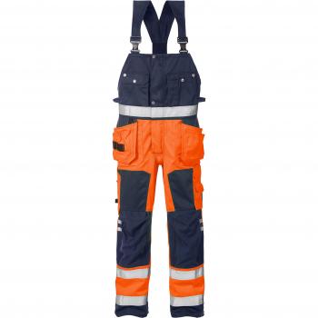 Fristads Amerikaanse Overall 1014 Hi-Vis Oranje/Marine C52
