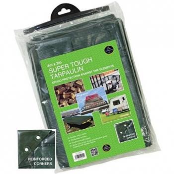 Super Tough Tarpaulin 4m x 3m