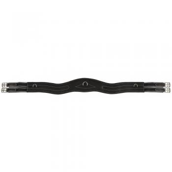 Lippo Basic Ergonomic Leather Girth, Black, 130 Units