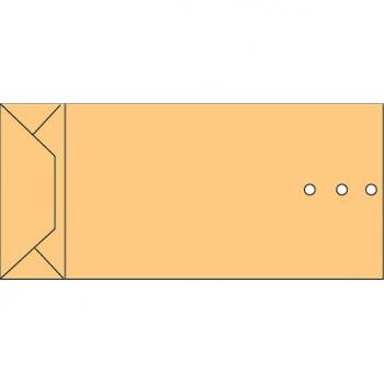 Quantore Braune Briefumschläge 100×245×40 mm (250 Stk.) – GK