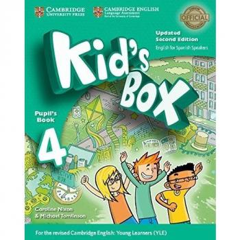 Kid's box level 4 pupil's book updated english for spanish speakers 2nd edition