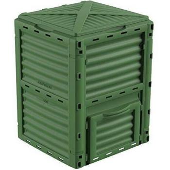 Reciclador Verde Gardiún 300 L con Apertura Superior