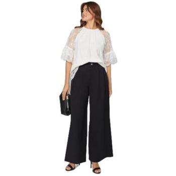 Floral Touch Lace Ruffle Blouse – Size 20