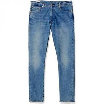 Tapered-fit-Jeans LEVI'S 512 Slim Taper Fit Gr. 38, Länge 32, blau (pelican rust) Herren Jeans mit Markenlabel