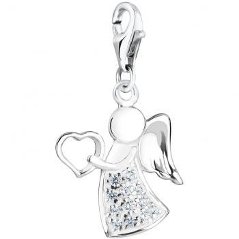 Sterling‑Sternengold – Nenalina Engel Glücksbringer (Karabiner)