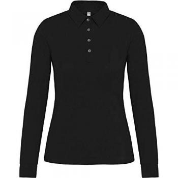 Polo Kariban pour Femme en Jersey