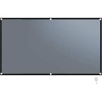 Metal Anti-Light Portable HD Projection Screen 110/120 Inch