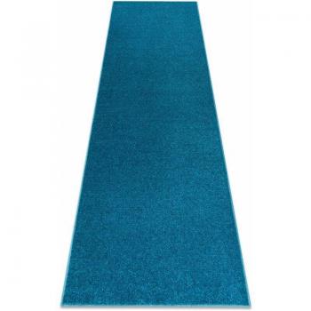 Alfombra de pasillo RUGSX Eton 898 turquesa 80x330 cm