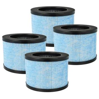 HEPA H13 Ersatzfilterpaket (4 Stück) für Conopu DH‑JH01/DH‑JH06 – inklusive Aktivkohle