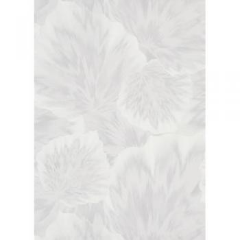 Geometría Blanca Helios – Papel de Pared Vinil Aplicación con Cola