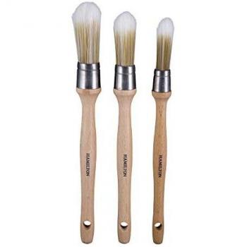 HAMILTON PRESTIGE SYNTHETIC SASH BRUSH PACK X 3 15MM ..18MM. 21MM